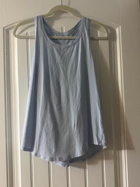 lululemon athletica Light Blue Swing Tank
